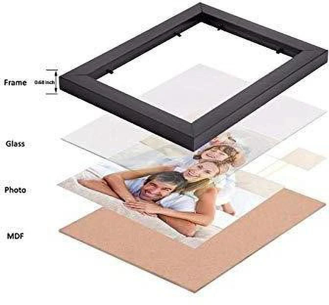 Stuthi Arts |Family Memories Wall Photo Frame Set – 15 Piece Collage|