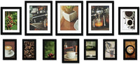 Set of 12 Black Wall Photo Frames | Stuthi Arts