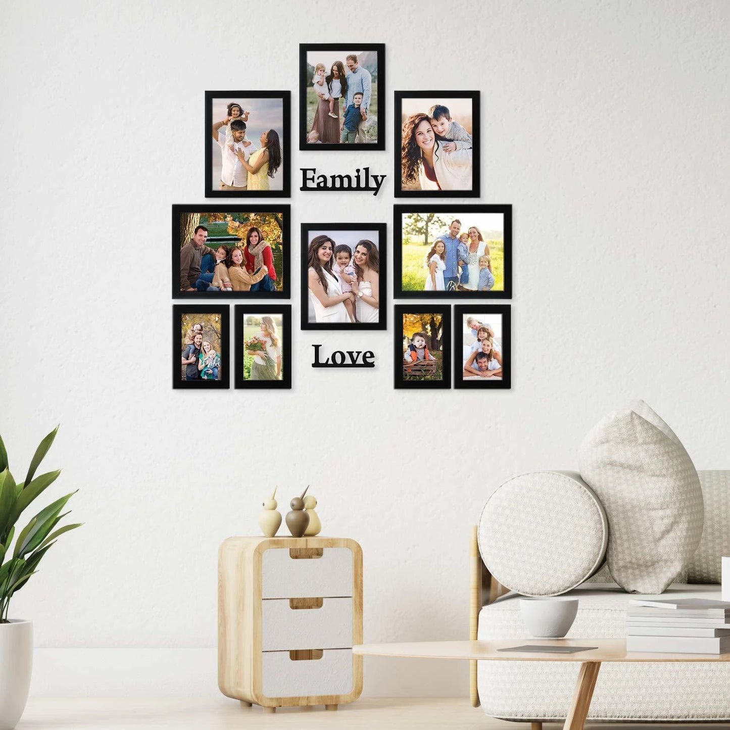 Family Love Photo Frame Set of 8 | Stuthi Arts