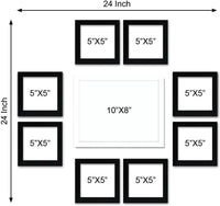 Set of 9 Photo Frames for Wall Decoration | Stuthi Arts