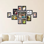 Set of 11 Black Wall Photo Frames | Stuthi Arts