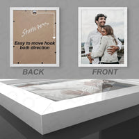 Set of 4 White A4 Size Photo Frames for Wall Decoration | Stuthi Arts