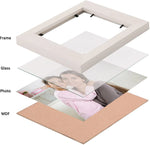 stuthi Arts| Elegant Wall Photo Frame Set – Black & White Collage|