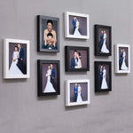 stuthi Arts| Elegant Wall Photo Frame Set – Black & White Collage|