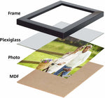 Stuthi Arts |Family Memories Wall Photo Frame Set – 14 Piece Collage|